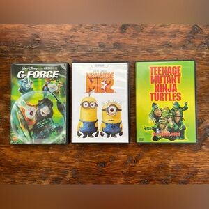 Disney G-Force, Despicable Me 2, & Teenage Mutant Turtles original movie 🍿